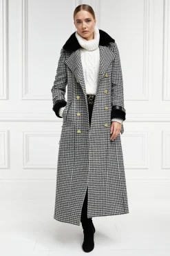 Gold Label Trench (Houndstooth)