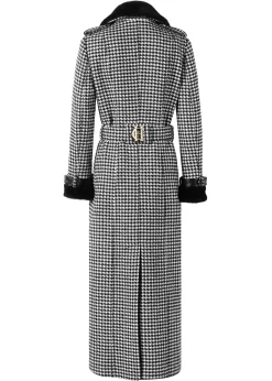 Gold Label Trench (Houndstooth)
