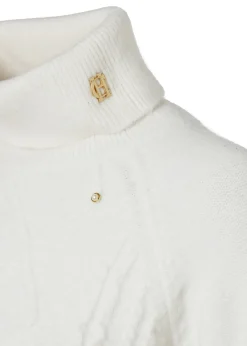 Harlow Roll Neck Knit (Ecru)