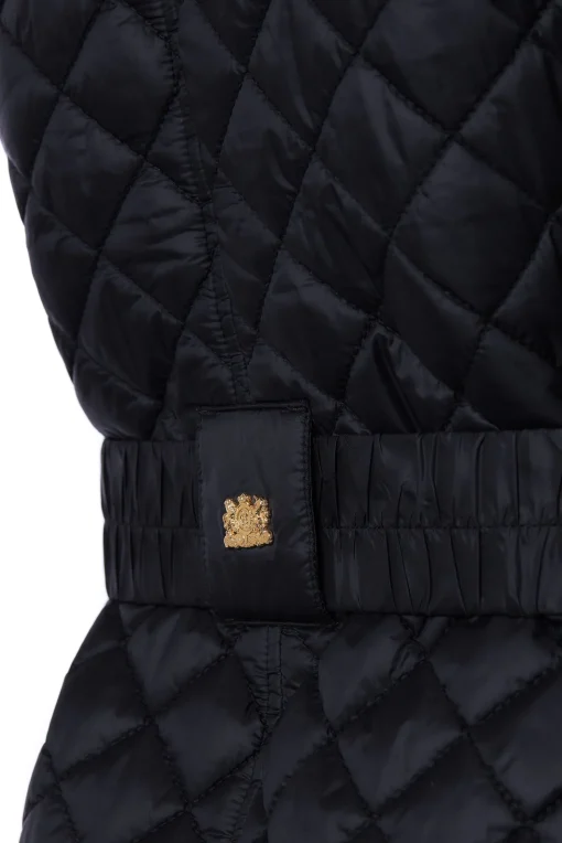 Juliana Belted Gilet (Black)