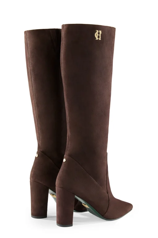 Kensington Knee Boot (Chocolate Suede)
