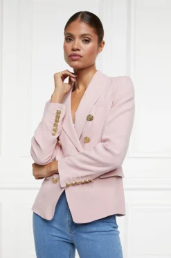 Knightsbridge Blazer (Pink Linen)
