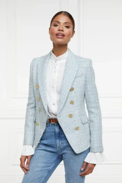 Knightsbridge Blazer (Sky Blue Boucle)