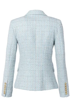 Knightsbridge Blazer (Sky Blue Boucle)