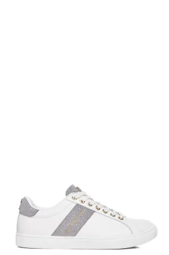 Knightsbridge Court Trainer (Silver Crystal)