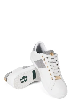 Knightsbridge Court Trainer (Silver Crystal)