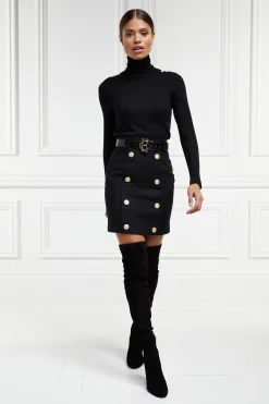Knightsbridge Skirt (Soft Black)