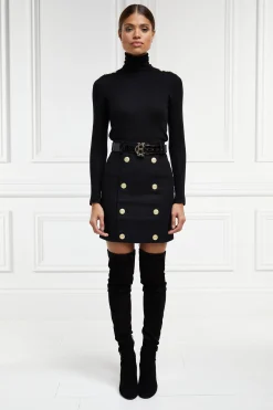 Knightsbridge Skirt (Soft Black)