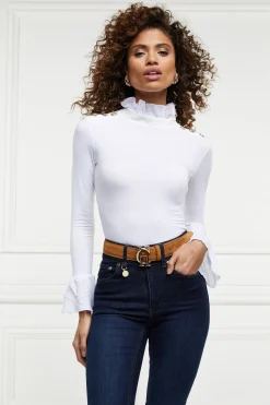 Lilibet Jersey Tee (White)