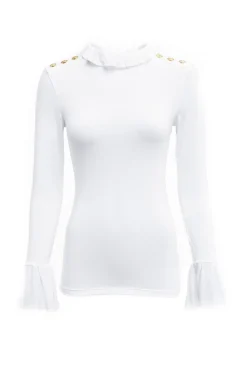 Lilibet Jersey Tee (White)