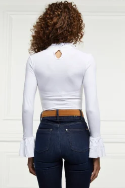 Lilibet Jersey Tee (White)