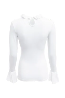 Lilibet Jersey Tee (White)