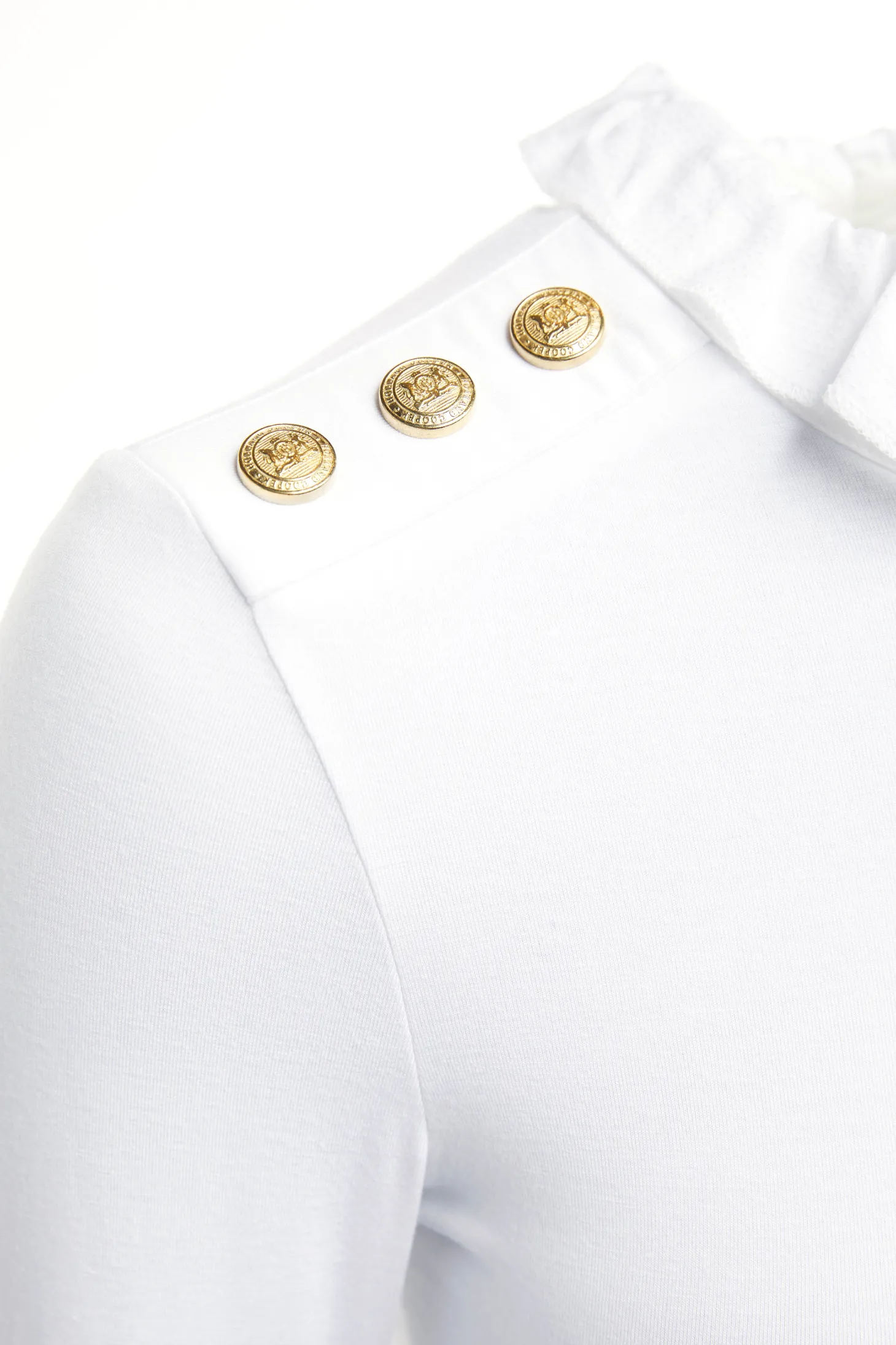 Lilibet Jersey Tee (White)