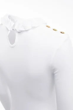 Lilibet Jersey Tee (White)