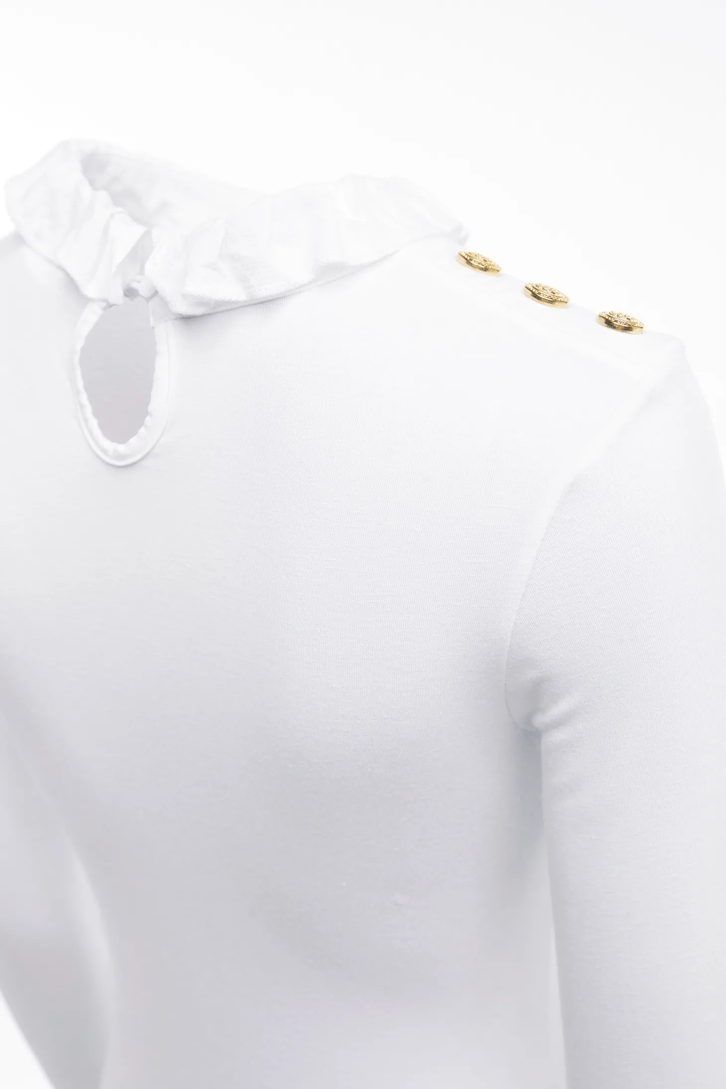 Lilibet Jersey Tee (White)