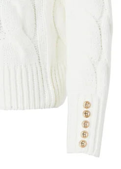 Lucia Roll Neck Knit (Natural)