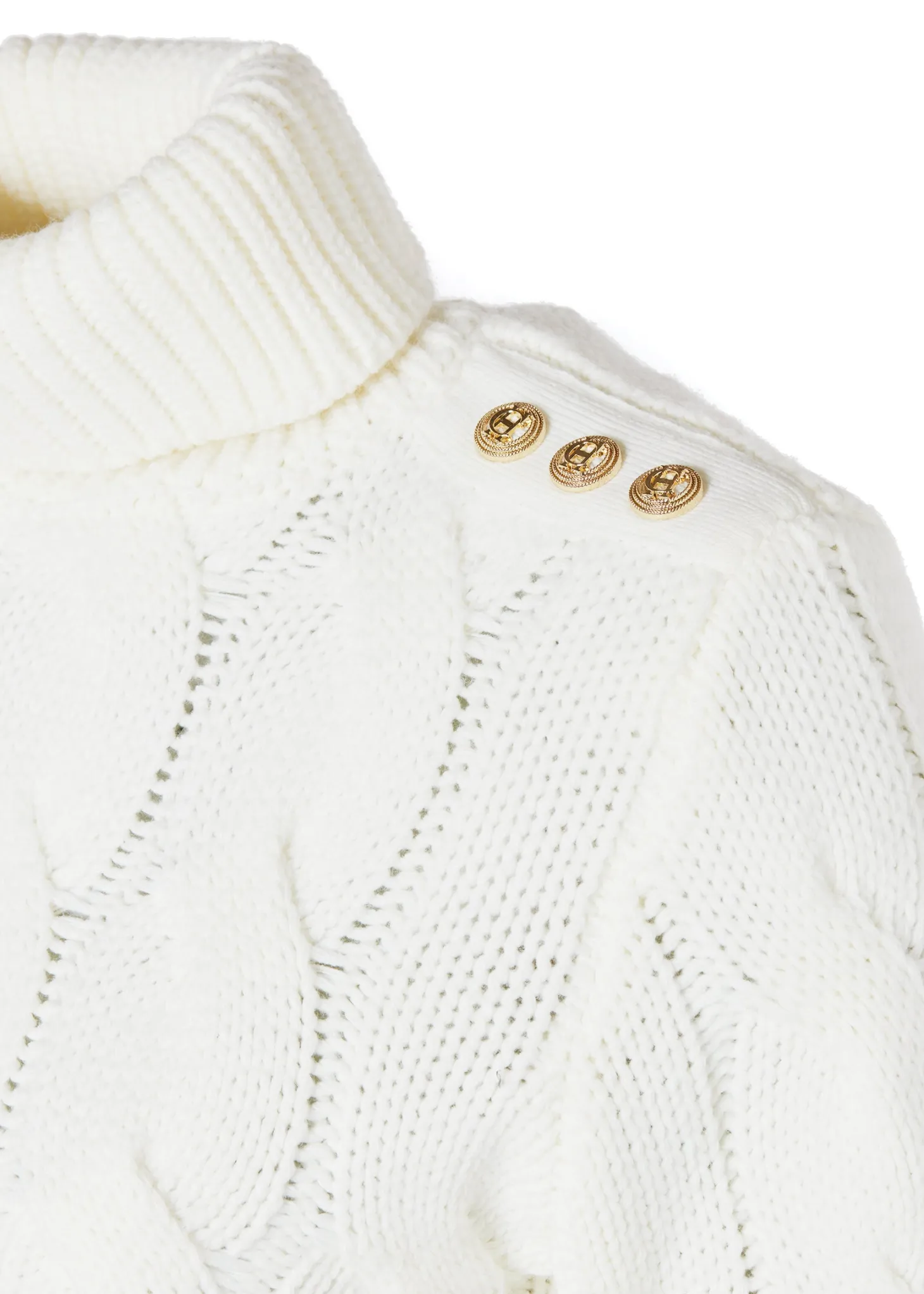 Lucia Roll Neck Knit (Natural)