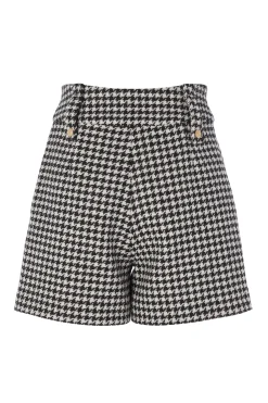 Luxe Tailored Short (Houndstooth)