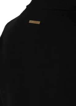 Maria Knitted Overshirt (Black)