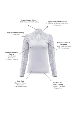 Newbury Long Sleeve Base Layer (White)