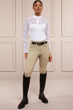 Newbury Long Sleeve Base Layer (White)