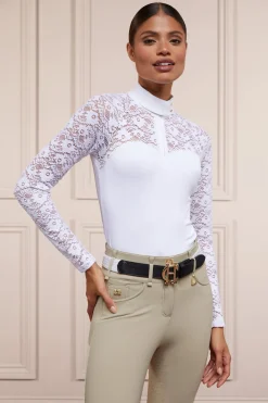 Newbury Long Sleeve Base Layer (White)