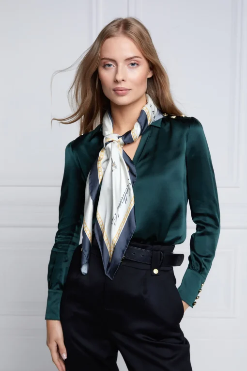 Nine Horse Silk Scarf (Nine Horse)