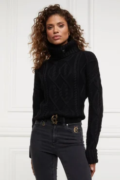 Noveli Cable Knit (Black)