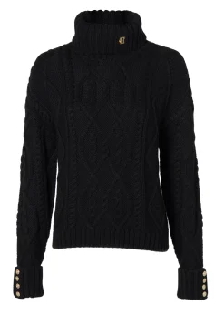 Noveli Cable Knit (Black)