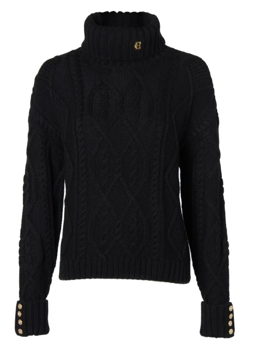 Noveli Cable Knit (Black)