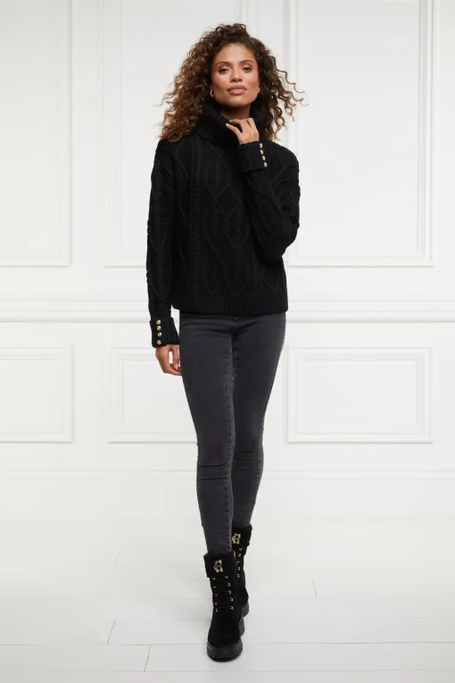 Noveli Cable Knit (Black)