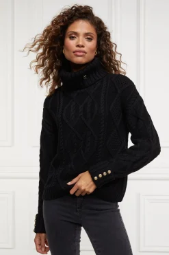 Noveli Cable Knit (Black)