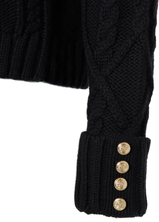 Noveli Cable Knit (Black)