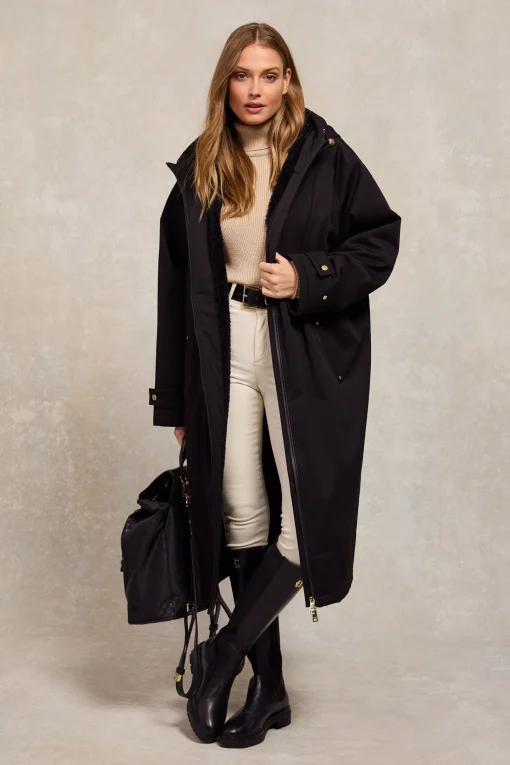 One-Size Waterproof Coat (Black)
