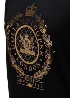 Ornate Crest Tee (Black)