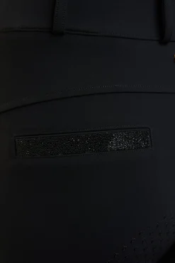 Premium High Rise Breeches (Black)