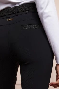 Premium Mid Rise Breeches (Black)