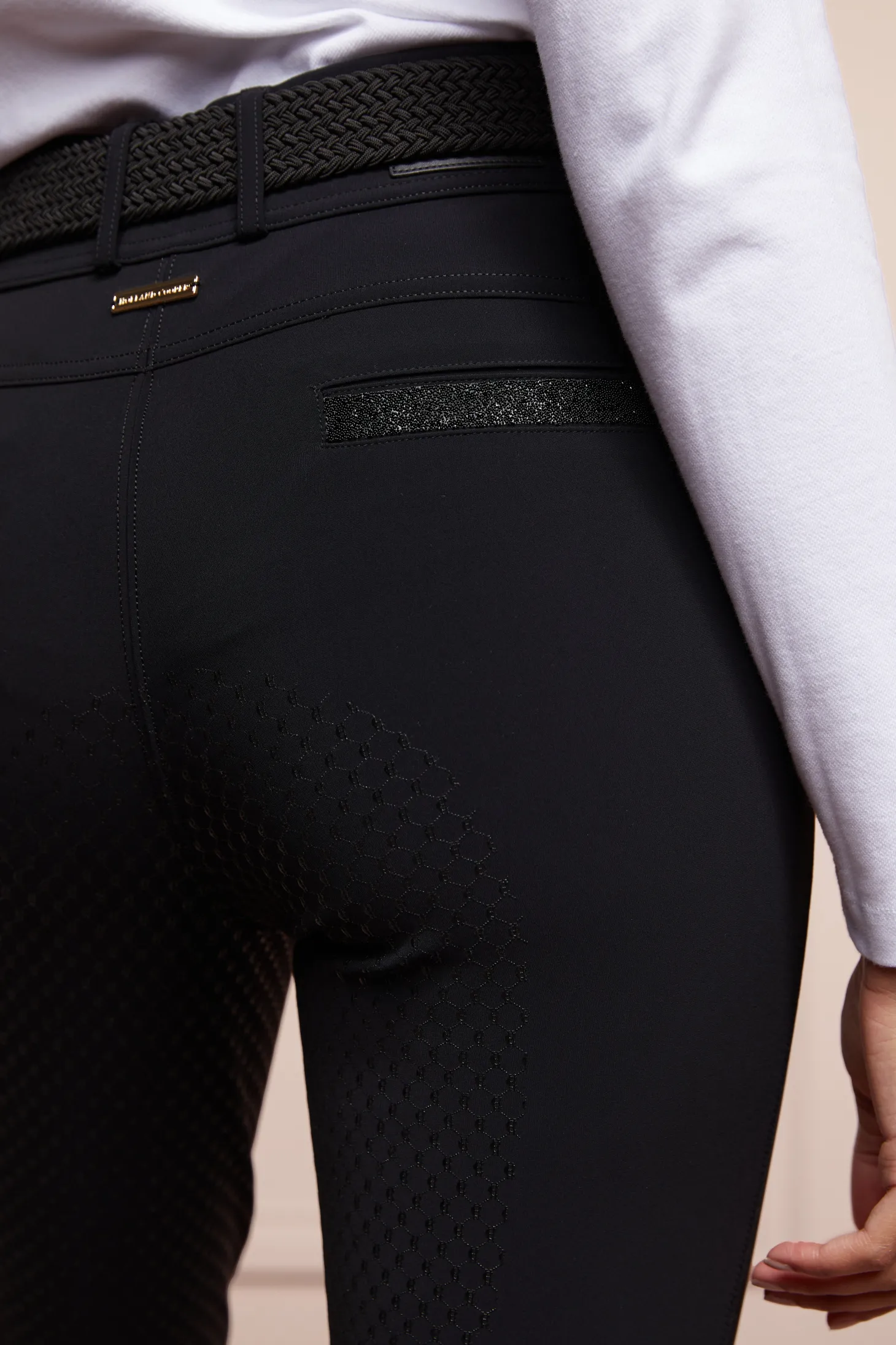 Premium Mid Rise Breeches (Black)