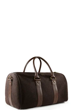 Regency Holdall (Brown Herringbone)