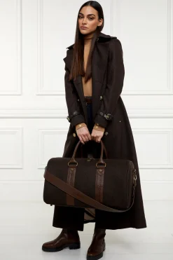 Regency Holdall (Brown Herringbone)
