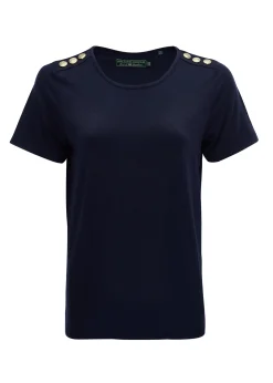 Relax Fit Crew Neck Tee (Ink Navy)