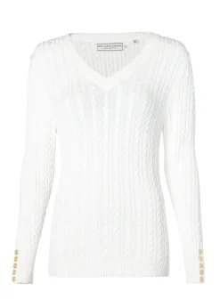 Seattle V-Neck Knit (Winter White)
