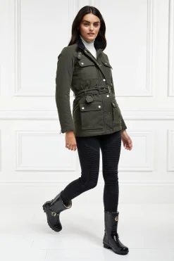 Sherpa Lined Chelsea Wellington (Black Croc)