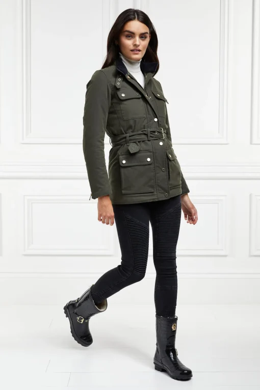 Sherpa Lined Chelsea Wellington (Black Croc)