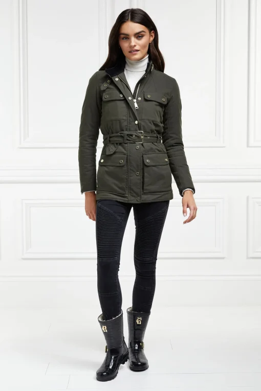 Sherpa Lined Chelsea Wellington (Black Croc)