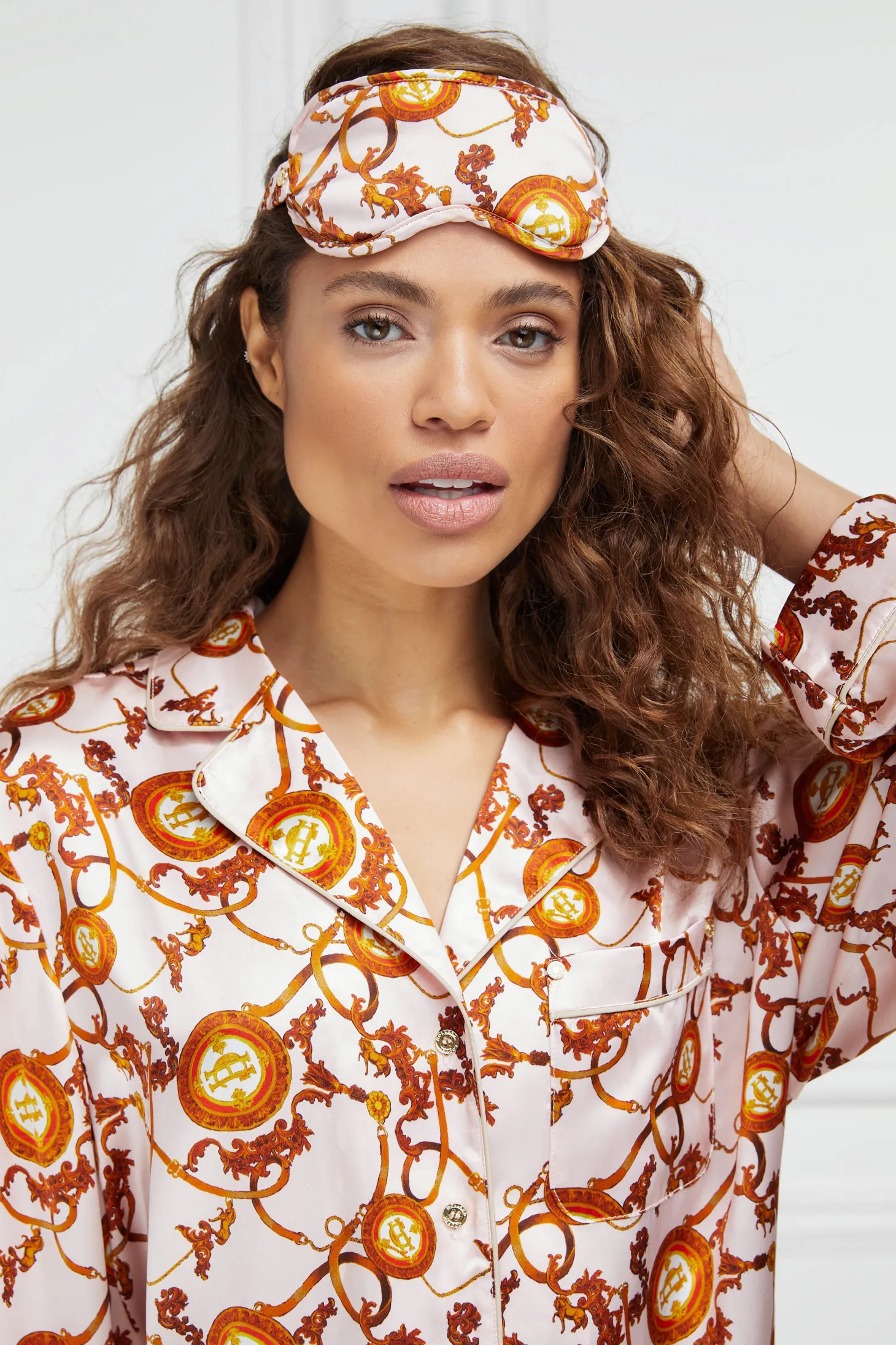 Silk Eye Mask (Blush)