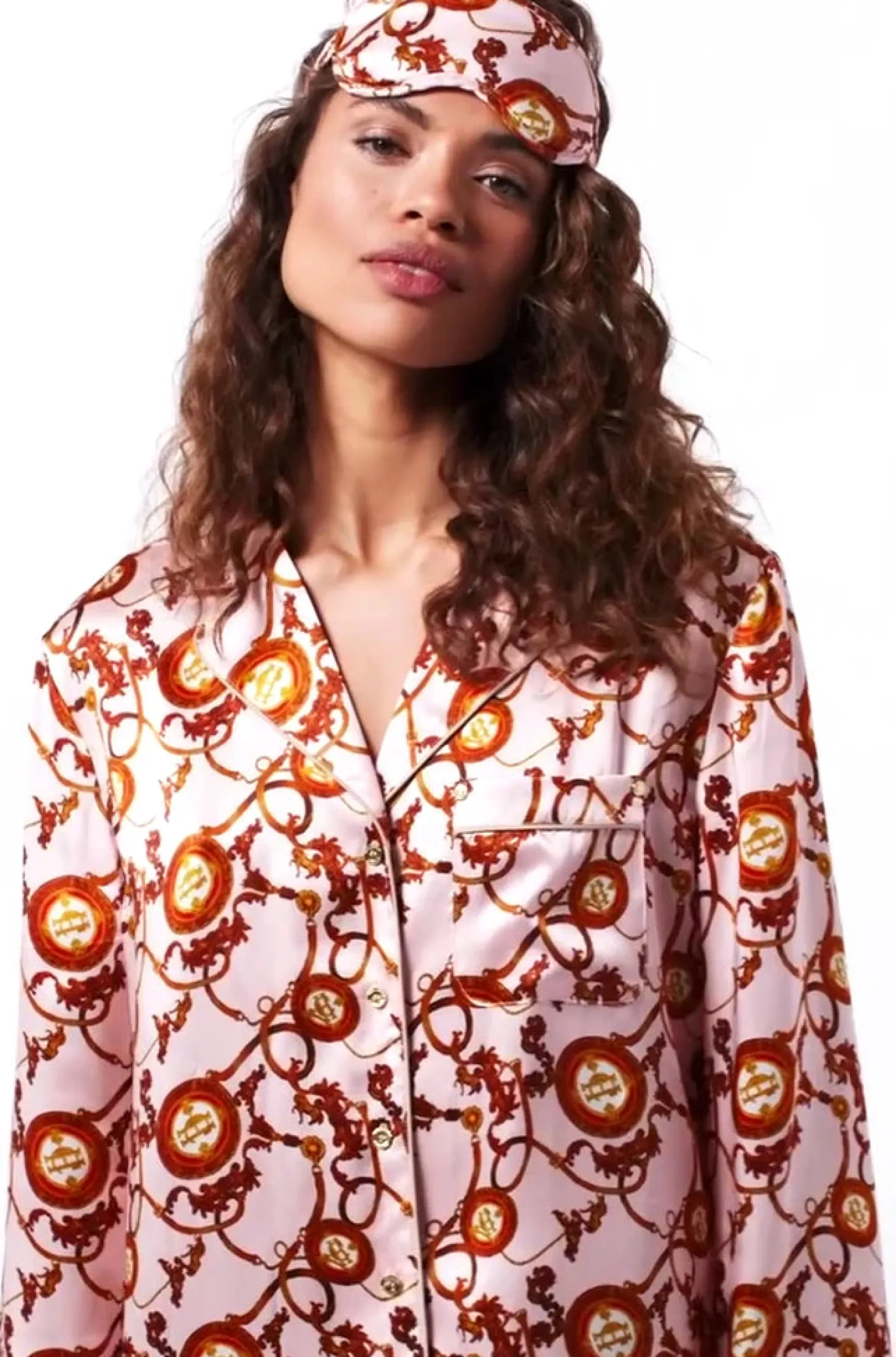 Silk Eye Mask (Blush)