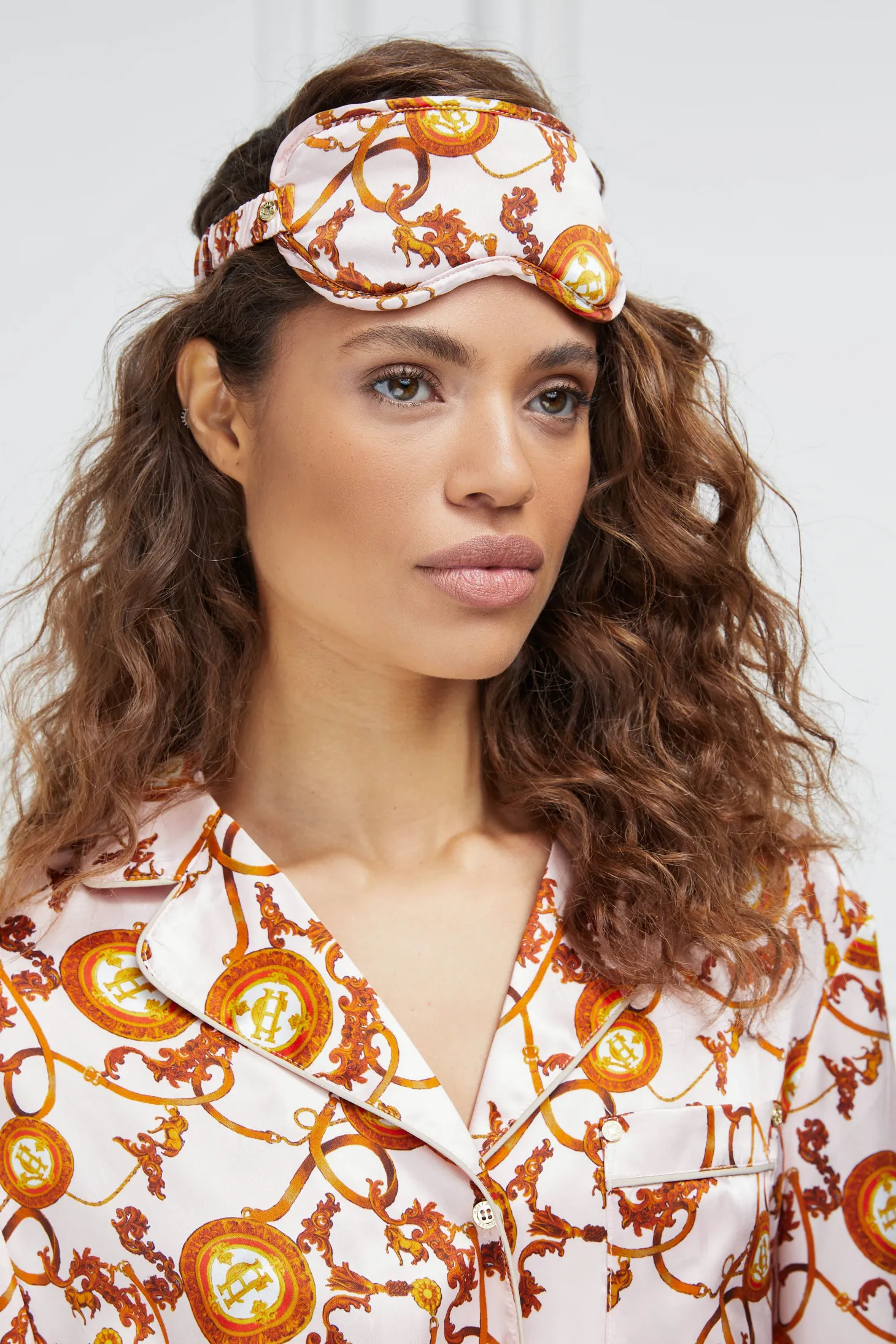 Silk Eye Mask (Blush)