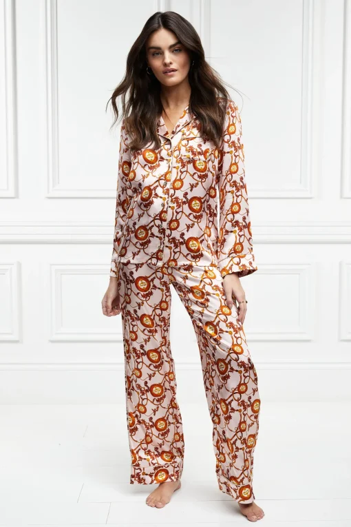 Silk Pyjama Shirt (Blush)