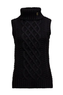 Sleeveless Knit (Black)